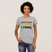 クマのプライドワード Tシャツ (正面フル)