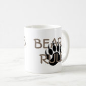 クマのプライド ベアパウ クマの支配 コーヒーマグカップ (正面右)