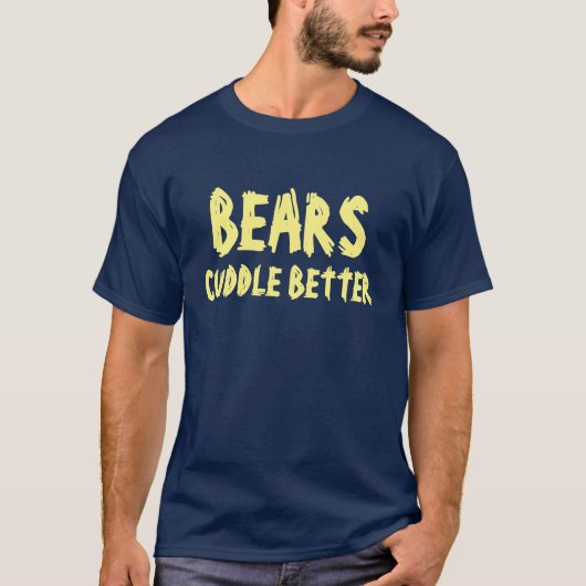 クマのプライド ベア ハグTシャツ Tシャツ (正面)
