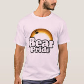 クマのプライド レインボーアーク Tシャツ (正面)