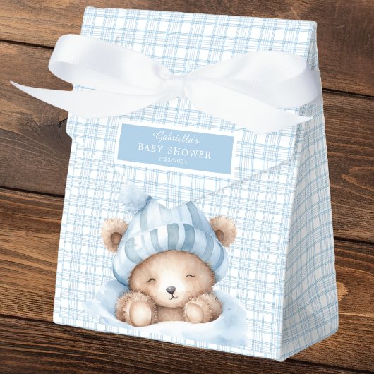 クマのベビーシャワーを嗅ぎ上げる フェイバーボックス