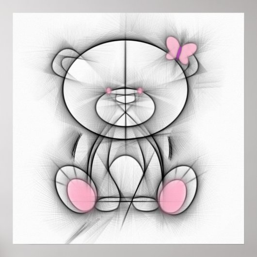 クマのポスター。 ポスター (正面)