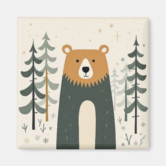 クマのマグネット マグネット (正面)