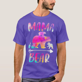 クマのマッチング家族の衣装おもしろい、ママBear There Tシャツ