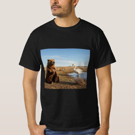 クマのマフィン Tシャツ (正面)