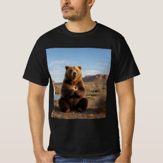 クマのマフィン Tシャツ
