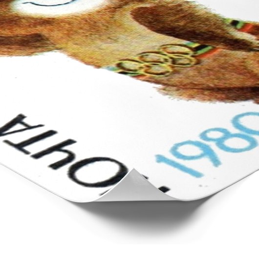 クマのミシャ ポスター (角)