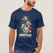 クマのメリークリスマス Tシャツ (正面)