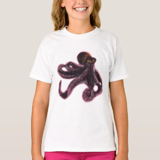クマの上のタコ Tシャツ