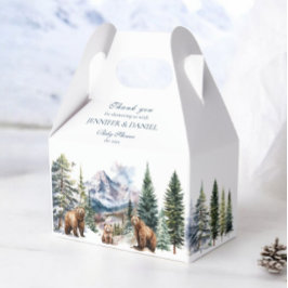 クマの冒険 冬の雪山 ありがとう フェイバーボックス