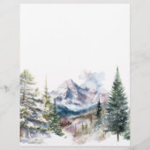 クマの冒険 雪山 だれがママを知っているの? チラシ (裏面)