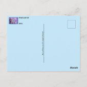 クマの冬のポストクロッシング ポストカード (裏面)