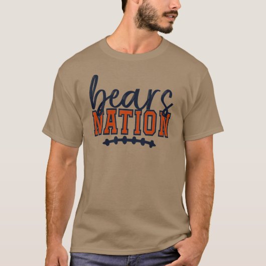 クマの国1面白い友達 Tシャツ (正面)