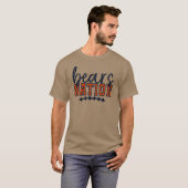 クマの国1面白い友達 Tシャツ (正面フル)