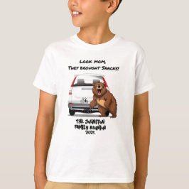 クマの家族の再会パロディグッズ Tシャツ