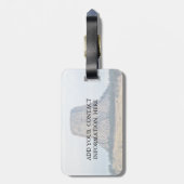 クマの家 ラゲッジタグ (裏面縦)