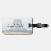 クマの家 ラゲッジタグ (裏面横)