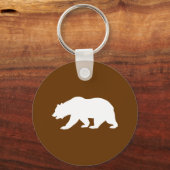 クマの形 キーホルダー (正面)