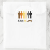 クマの愛は愛 ラウンドシール (バッグ)