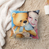 クマの抱っこ クッション (ブランケット)