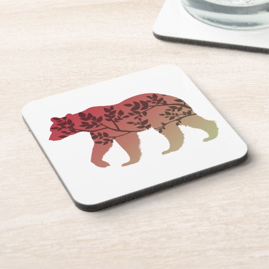 クマの木 コースター (左側)
