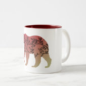 クマの木 ツートーンマグカップ (正面右)