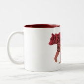 クマの木 ツートーンマグカップ (左)