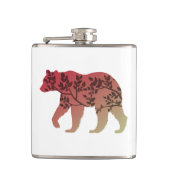 クマの木 フラスク (正面)