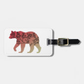 クマの木 ラゲッジタグ (正面横)