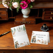 クマの森かわいい動物ディアウッドランドワイルドワン カード