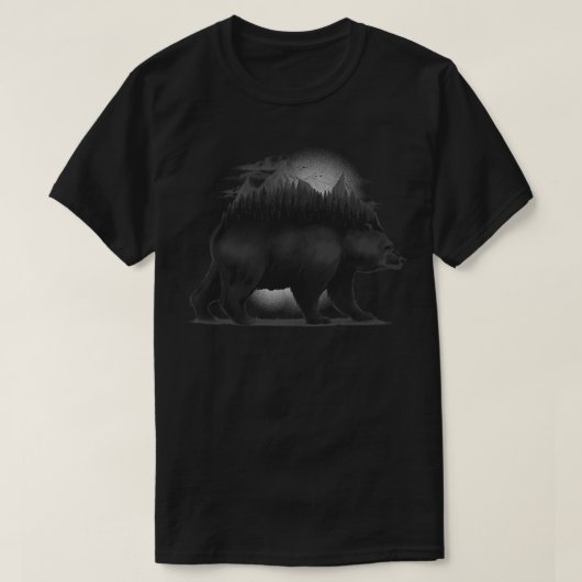 クマの森 Tシャツ (デザイン正面)