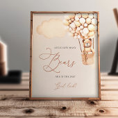 クマの気球はクマの数を推測 – サイン