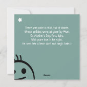 クマの熱狂する愛：母の日札 シーズンカード (裏面)