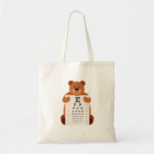 クマの眼球図 トートバッグ