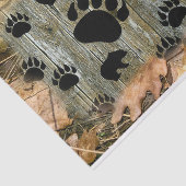 クマの秋の葉 薄葉紙 (詳細)