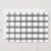 クマの第2の誕生日招待状 |誕生日 招待状 (裏面)