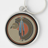 クマの精神 キーホルダー (正面)