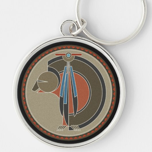 クマの精神 キーホルダー (正面)