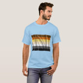 クマの縞々フライング Tシャツ (正面フル)