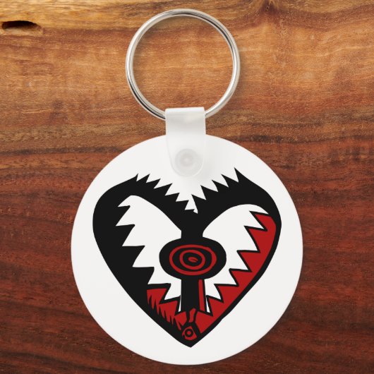 クマの罠のような愛 キーホルダー (正面)