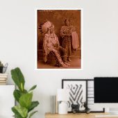 クマの耳と妻を切る – クロウ ポスター (ホームオフィス)