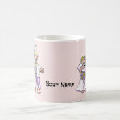 クマの花嫁と花婿の結婚式マグカップ コーヒーマグカップ (中央)