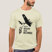 クマの落下 Tシャツ (正面)