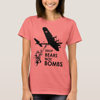 クマの落下 Tシャツ