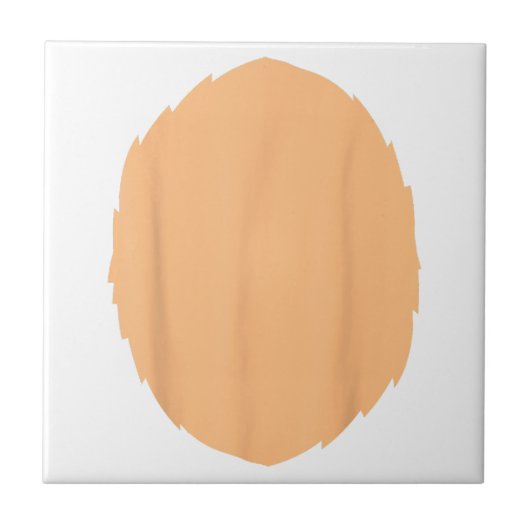 クマの衣装ハロウィーン動物 タイル (正面)