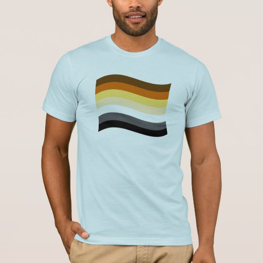 クマの誇りののぼり旗 Tシャツ (正面)