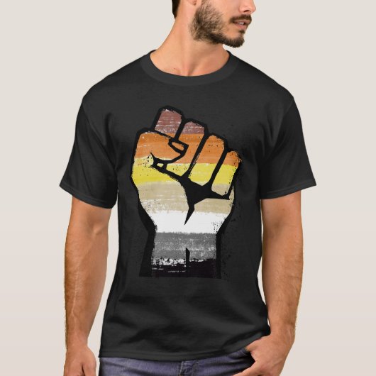 クマの誇りの抵抗 Tシャツ (正面)