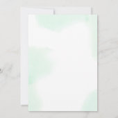 クマの赤ちゃんお楽しみ会 招待状 (裏面)