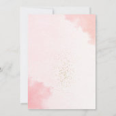 クマの赤ちゃんがもうすぐ生まれる！ベアリーウェイトベイビーシャワーの招待状 招待状 (裏面)