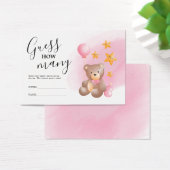 クマの赤ちゃんシャワーのゲームの数を推測 (デスク)